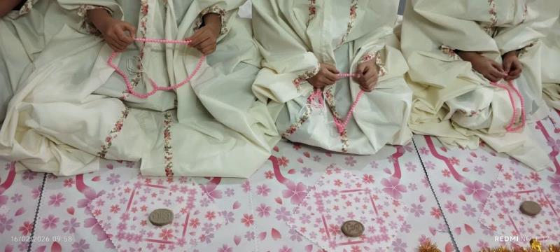 برگزاري نماز جماعت پايه سوم